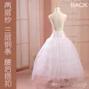 Hoge kwaliteit warme een lijn plus size crinoline bridal 3 hoepel twee lagen petticoats voor trouwjurk bruiloft rok accessoires slip CPA209