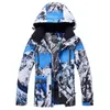 2019 Winter Schnee Jacke Frauen Mit Kapuze Warme Sport Snowboard Jacke Männer Wasserdichte Kleidung Baumwolle Im Freien Weibliche Skifahren Mäntel T190920