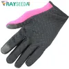 Rayseeda Водонепроницаемые сенсорные лыжные перчатки зима теплые ветроизотальные на открытом воздухе езда на велосипеде неопрена для мужчин / женщин