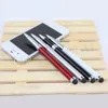 Universele luxe 2 in 1 capacitieve touchscreen tekening pen stylus pen voor iPhone voor iPad voor slimme telefoon tablet