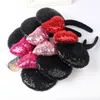 Ear Headband Hair Band Accessories For Women Sequins Bow Girls Headbands Birthday Party Hairbands 20 styles