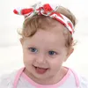 Baby-Stirnband-DIY Obst Druck Serie Kinder dehnen Haarband-Kaninchenohren Wassermelone Baby Kopf Führs Säugling Haarband Kopfschmuck