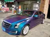 Chameleon Pearl Matt Metallic Purple Blue Vinyl Car Wrap Foil met luchtafgifte kameleon auto sticker sticker sticker