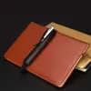 monte mount PU Leather Pencil Case Single Pen Cover Sleeve Pouch Fountain Pen Case Storage Business Office School Supplies