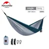 NH Ultralight Hammock Outdoor Camping Hunting Cots Portable Double Person Hammock Anti-rollover Children Outdoor Camping Chairlift Swing