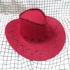 Kids Designer Caps Boy Girl Cowboy Hats Unisex Western Cowboy Hat Retro Sun Visor Knight Hat Outdoor Tourism Camping Headwear 22Color ZYQ405