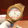 2 Style Luxury Mens Date Watche Nautilus 18k Yellow gold Black Dial 5711/1A-010 Asia Mechanical Automatic Mens Watches Transparent Back