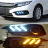 1 Set för Honda Civic 10th 2016 2017 2018 Bil LED dagtid Running Light Drl Day Light