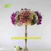 mental stand only) no flowers inclyding )High quality for artificial mix color wedding roll up flower wall backdrop for wedding decor531
