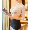 Sexy Frauen Sekretär Uniform Anzug Dessous Top Mini Rock Set Erotische Kostüme Büro Dame Cosplay