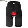 Ciclismo Shorts de Men WOSAWE Sports Outdoor Loose-Fit acolchoado 3D da bicicleta Downhill MTB Shorts Motocross equitação