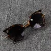 إكسسوارات الأطفال العلامة التجارية Cat Eye Sun Sunglasses Cute Baby UV400 Garses Shades