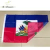 Republiken Haiti flagga 3 * 5ft (90cm * 150cm) Polyester banner dekoration flygande hem trädgård flagga
