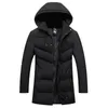 남성 트렌치 코트 겨울 재킷 코트 후드 두꺼운 남성용 따뜻한 대형 스위치 브레이커 Parkas 자켓 2022
