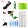 Atomus Professional Tattoo Multifunction Kit Rottary Tattoo Gun Liner and Shader with Neddles and Grips for the Beginner