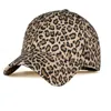 Nieuwe vrouwen Men Sporthoed Leopard Cheetah Print Panelstrapback Camp Hat Cap Retro Animal Baseball Cap verstelbare reissport8880969