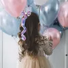 Arcobaleno Unicorno Fermagli per capelli Moda jojo Archi Ragazza Bowknot Barrettes con gradiente Barrettes per capelli finti Accessorio per capelli per bambini GGA2240