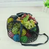 Bolsas de compras reutilizables de la red de la fruta String String Shopper Tote Malla de malla tejida algodón mango bolsa de hombro bolsa de mercado