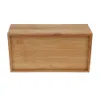 صندوق مناديل الخيزران لسطح المكتب المنزلي