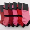 Pink Black Multicolor Ankle Socks Girls Women fashion Sports Socks Cotton Casual Outdoor Cheerleading Stockings With Tags