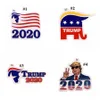 Donald Trump Sticker Trump 2020 4 Styles Adhesive Sticker Decoration Bumper Stickers Window Door Fridge Notebook Car Sticker OOA7904