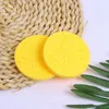 Wood Fiber Sponge Cleansing Facial Sponges Cosmetic Puff Face Cleaning Washing Puff Beauty Makeup Tools Colorful 80*8mm HHA1376