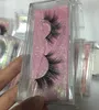 Mink Lashes 3D Mink Eyelashes 100% Cruelty Natural Lash Handmade Réutilisable Natural Eyelashes Populaire False Eeye Lashes Maquillage Série E