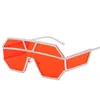 Nieuwe 2019 Pilot Square Square Sunglasses Men Merkontwerper Metal Frame Oversized zonnebril voor vrouwen Top Fashion bryear UV400 Mirror9996127