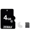 2020 베스트 셀러 Zoskala 128GB 256GB 64GB 클래스 10 TF 플래시 메모리 카드 + 무료 SD 어댑터 소매 패키지 Dropshipping