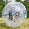 Playhouse Customized 2.5M Water Inflatable Zorb Human Size Hamster Ball For Hill Track Good Quality PVC Grass Ball Snow Rental