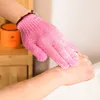 Bath Accessory Rękawica Prysznic Złuszczanie Powrót Peeling Kąpiel Złudniowy Masaż Ciała Sponge Myjnia Skóra Spa Łazienka Użyj