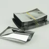 5 * 7cm - 12x17cm Effen zak, 200 stuks / partij aluminium folie zakken warmteafdichting - zilverachtige aluminzing verpakking voedsel tas / plating folie plastic zakje