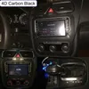 Pegatinas de vinilo de fibra de carbono 3D 4D 5D para VW VOLKSWAGEN SCIROCCO 2009-2016 en el automóvil Interior Decoración / Actualización / Protección