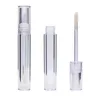 Lip Gloss Tubes Empty 7.8ML Lipgloss Tubes Round Transparent Lip Gloss Tubes With Wand Empty Clear EEA1713 100pcs