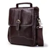 Porte-documents sac hommes porte-documents en cuir véritable homme homme ordinateur portable naturel pour hommes sacs de messager épaule