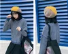 Groothandel-stijl 2018 matching kleur baret herfst / winter wollen warme hoed all-vrouwelijke mode trend student schilder pompoen hoed