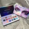 Beleza vitrificada misteriosa mercúrio paleta de sombra retrógrada maquiagem paleta de sombra de olho 18 cores ultra shimmer fosco nu marca cosméticos