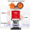 Qihang_top Automático Bolha máquina de selos Copo de chá Digital contagem Copo de vedação Para 90 / 95mm Café / Leite xícara de chá