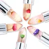 Moisturizer Long-lasting Lipstick Jelly Flower Makeup Temperature Changed Color Lip Blam Pink Pintalabios Transparent Hot Sale