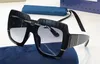 Целые солнцезащитные очки роскошные женщины -дизайнерские дизайнерские квадратные летние стиль 0484 Snake Skin Rame Top Caffice UV Shropething Смешанный цвет с C5130781