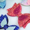 2020 Bébé Bandeaux Élastique Filles Bandeau Sequin Aile D'ange Bowknot Bébé Cheveux Accessoires Infant Toddler Filles Photographie Props 14 Couleurs