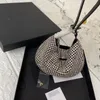 Mulheres luxurys designers malas 2021 moda saco de saco de couro de couro total diamante de diamante