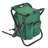 Taburete de silla de pesca plegable para acampar al aire libre, 4 colores, 36X30X40cm, mochila portátil, bolsa de asiento, silla de pesca plegable, bolsa de asiento, muebles de campamento