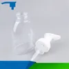 Jabón Líquido 250ml botella vacía transparente de plástico prensa fácil llevar vacías botellas portátiles de viaje Hand Sanitizer almacenamiento de pequeño 2JY una