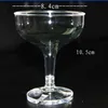 10.5 * 8.4CM Effacer acrylique Champagne coupe en verre de vin 150ML tasse à boire whisky verre à cocktail coupe gobelet tour bar disco accessoires de fête de mariage