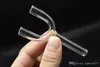 Double Tube clear glass Snuff Sniffer Smoking Pipe Snuff Snorter for water bong oil rig pipe