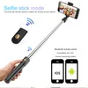 K07 Kablosuz Bluetooth Tripod Standı Selfie Sopa Monopod IOS Android Akıllı Telefon Masaüstü Tripod Tutucu Mini Selfie Stick L02S