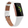 Real äkta läderklockband för Fitbit Charge 3 Band Wrist Strap Armband Smart Watch Armband