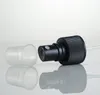 Hotsale quity vide Transparent 100 ml/120 ml vaporisateur blanc haut arrosoir flacons en plastique PET bouteilles d'emballage cosmétiques