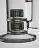 Mobius tjockt glas vatten bongs vattenpipa vattenrör bägarhuvudglasögon olja dab riggar med stereomatris perc 18 mm fog